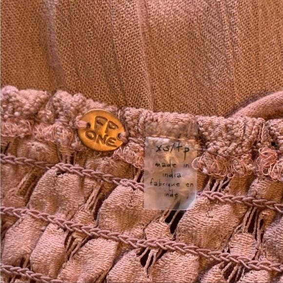 NWT Free People One Adella Slip Dress in Rose XS - Picture 7 of 9